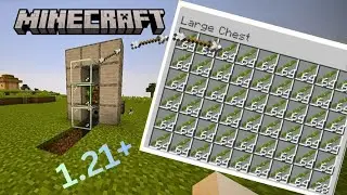 Automatic Bamboo Farm | 1.21+ | Minecraft Bamboo Farm | Tutorial 