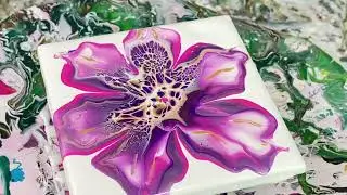 #81 How To Make Fluid Art Flowers | Acrylic Pouring Technique | Paint Pour Tutorial @LoriMcKinnonArt