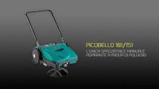 Motospazzatrice aspirante eureka picobello 101. Orzi con sedi a Parma e Reggio Emilia