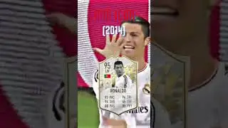 Future Cristiano Ronaldo Fifa Icon Cards 🥶🔥⚡️💥 #ronaldo  #football #shorts #goat