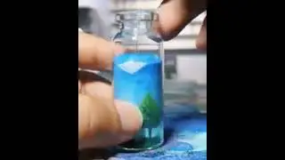 beautiful sand art in bottle @MrBeast @CarryMinati #viral#shorts #ytshorts#art #bottle#suscribe