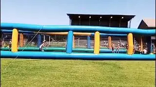 School fundraising open day teambuilding funday inflatable Dodgeball arena South Africa