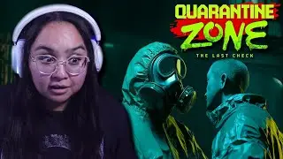 It's like Papers Please but zombies | Quarantine Zone: The Last Check Part 1 | AGirlAndAGame