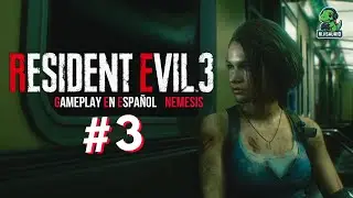 Resident Evil 3 Remake CAPÍTULO 3 Cloacas + ESTACIÓN | Derrotamos a NÉMESIS… pero Jill se INFECTA 😱