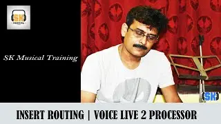 INSERT ROUTING | VOICE LIVE 2 PROCESSOR | ONLINE DAW TRAINING | SK MUSICAL TRAINING | SK MUSICAL