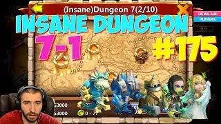 ШОК \ INSANE DUNGEON 7-1 \ КОШМАРНОЕ ПОДЗЕМЕЛЬЕ 7-1 \ АКК НА US #175 \ БИТВА ЗАМКОВ \ CASTLE CLASH