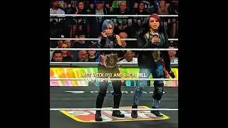 Asuka & Kairi Challenge Rhea & Iyo Sky Edit ☠️🔥 #wwe#short#edit