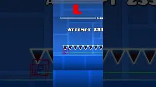 Can You Hit This FRAME PERFECT Jump? #shorts #geometrydash
