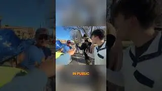 Public Confrontation: Freedom of Speech vs. Privacy! #shorts