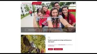 New Undergraduate Admissions website for Montclair State