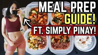 Paano Mag MEAL PREP Philippines Ft. Simply Pinay | Meal Plan Philippines