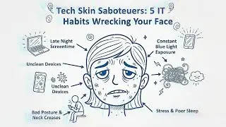 Tech Skin Saboteurs: 5 IT Habits Wrecking Your Face