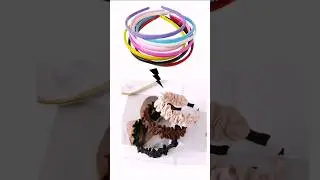 New Hairband Design 😍❤ | Rithusewing  #hairband #hairbands #diyhairband