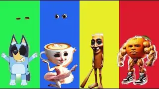 Wrong eyes bluey , balirino coppuccino