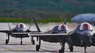 USMC F-35Bs Land at Andersen AFB, Guam for Valiant Shield 2022