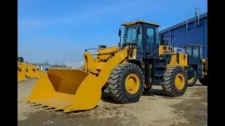 Обзор фронтального погрузчика SEM655D / Walk around wheel loader SEM655D