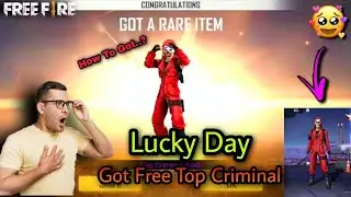 I Got Red Top Criminal For Free.!😱||No Files,No Hack Absolutely Free🥳 #GWT #FreeTopCriminal