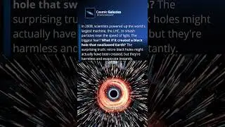 The Day Scientists ALMOST Created a Black Hole in a Lab 🤯