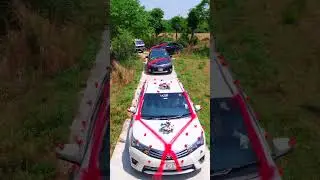 Groom Car//beautiful car Decoration//barat//best wedding #bollywood #hindisong #song #love #vlogs
