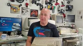 Commodore Cave - An excellent (but yellowed) Aldi c64