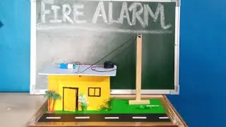 Fire alarm system project explanation for school exhibition.