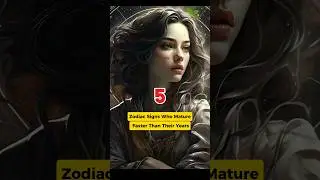 Zodiacs Who Mature Faster #zodiacsigns #horoscope #astrology #trending #trendingshorts #zodiac