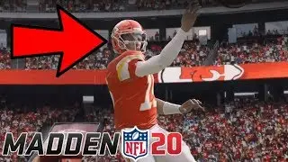 PATRICK MAHOMES NO LOOK PASS in MADDEN 20! Madden 20 Gameplay