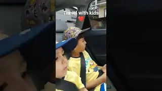 traveling with kids ain't easy 😁❤️ #travel #travelingwithkids #kids #shortsviral #monetization #pov