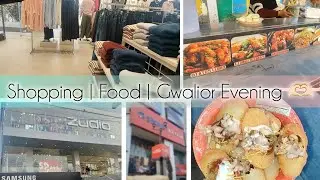 Gwalior Mall  | Zudio | Street Food | Evening with Mahila Mitra 🫶🏻