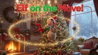 🎄 Elf on the Move! Fun Christmas Adventures for Kids