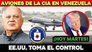 ¡Última Hora en Venezuela! Se revela la LLEGADA de AVIONES de la CIA a TERRITORIO VENEZOLANO