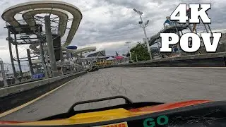 Go Karts On Ride POV [4K] | Casino Pier 2022