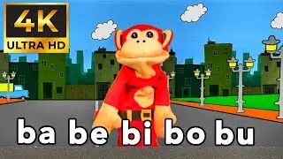 SILABAS BA BE BI BO BU EN 4K! #monosilabo #aprenderaleer #silabas
