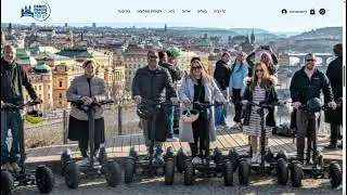 Daniel Prague Tours - Discover Prague. Alternative Tours | Wix Studio Web Site Example