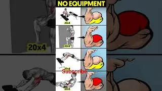 No equipment arm workout !!Biceps workout Equipment!!No Equipment workout