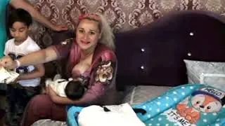 Family welcomes newborn baby   Baby Welcome Ceremony HD