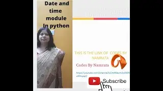 DATE AND TIME MODULES IN PYTHON