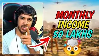 @DesiGamers_ Monthly Income Reveal 😱 50 Lakhs 🤑 #shorts #desigamers #ajjubhai.loud