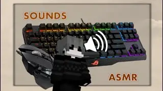 Keyboard & Mouse Sounds / ASMR | CTW LIBRECRAFT