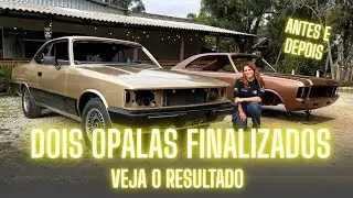 OPALA DIPLOMATA E COMODORO - Antes e depois da Restauração 