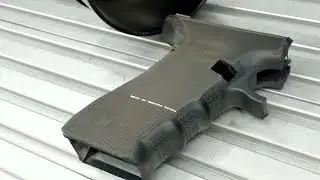 1st Attempt Laser Stippling some Glocks, Sig Sauer, and Smith & Wesson pistol polymer frames