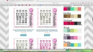 514: Planner Printables Shop Update - May 2015