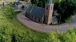Drone vliegt boven Ameide en Tienhoven (Vijfheerenlanden) [RTV Utrecht]