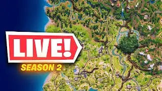 Fortnite Chapter 7 Season 2 LIVE MAP MAKING