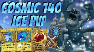 Wizard101: COSMIC 140 ICE PVP ELF SPAM STRATEGY