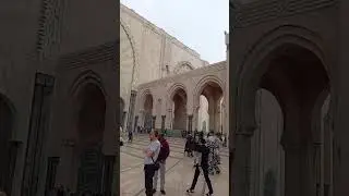 The Great Mosque of Hassan II &ndash; the pride of Morocco &ndash; Robert went to pray!