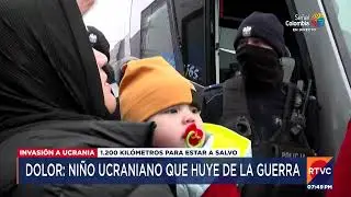 El drama y dolor que miles de ni&ntilde;os viven al salir de Ucrania | RTVC Noticias