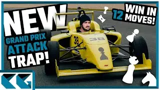 Chess Openings: Learn to Play NEW Grand Prix Attack Trap! (Solomon Discovers Opening Novelty!)