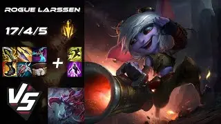 Rogue Larssen MID Tristana vs Cho'Gath - EU Challenger Patch 25.S1.6
