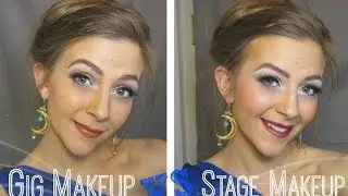 Belly Dance Gig Makeup vs Stage Make Up